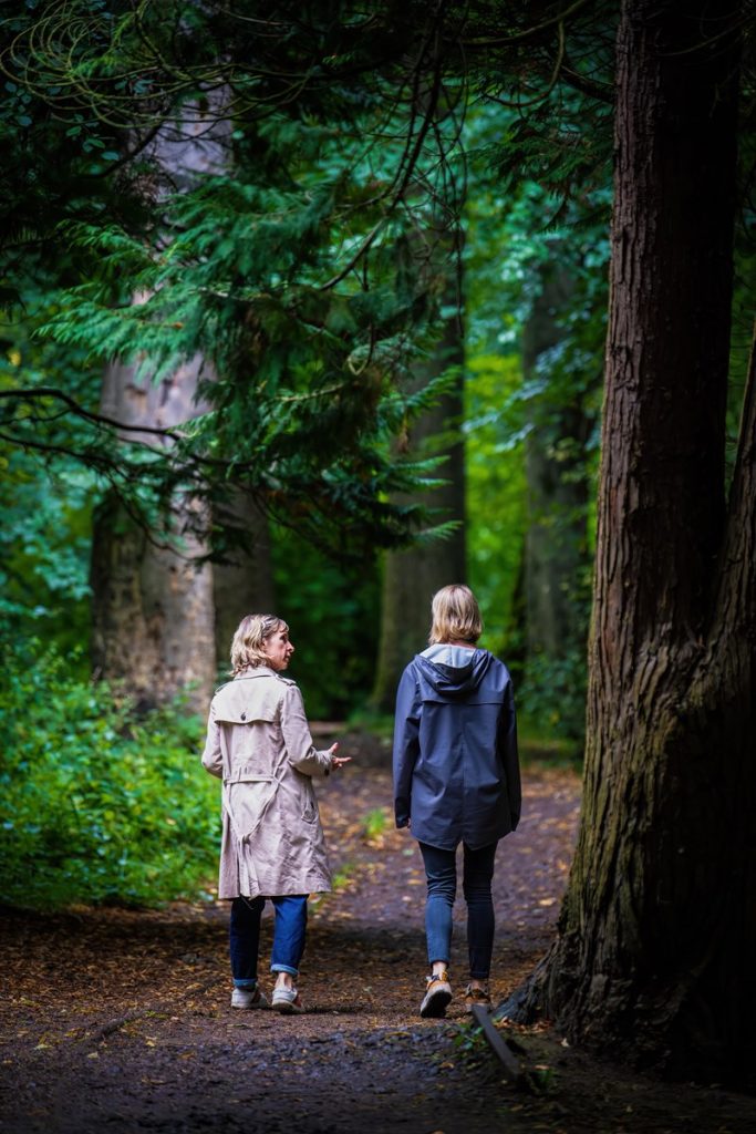 Iona in a forest setting